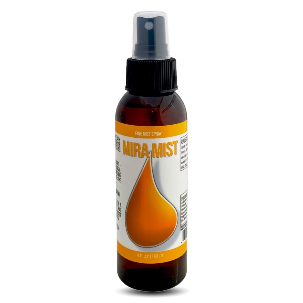 Miramist - Acne Spray for Body & Face - Sunburn Relief for Men Women Teens - Topical Hormonal Acne Solution for Piples & Blemishes - Περιλαμβάνει Αλόη Βέρα, MSM, Ασημί, Ψευδάργυρο & Χαλκό