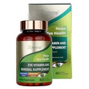 Zoone- 60pcs Lutein Eye Vitamins Συμπλήρωμα διατροφής για την υποστήριξη της ωορρηξίας & ξηρών ματιών, Περιέχει λουτεΐνη, ψευδάργυρο, βιταμίνες C/E & ζεαξανθίνη