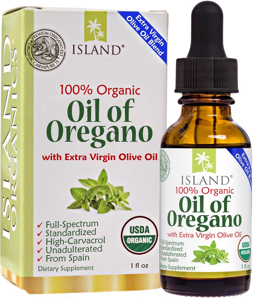 Oil of Organic Liquid Drops (1 fl oz) - Μείγμα του Organic Organo Oil & Olive Oil, Καλλιεργείται στην Ισπανία