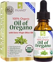 Oil of Oregano Organic Liquid Drops (1 fl oz) - Blend of Organic Oregano Oil & Olive Oil, Grown in Spain