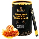Bargad Pure Himalayan Shilajit Honey Sticks with Saffron – 30 Count | 75%+ Fulvic Acid, 85+ Trace Minerals | Natural Energy & Immunity Booster | Easy Single-Use Packets