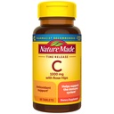 Nature Made Vitamin C 1000mg with Rose Hips, Dietary Vitamin C Supplement for Immune Support, 60 Time Release Tablets, 60 Day Supply