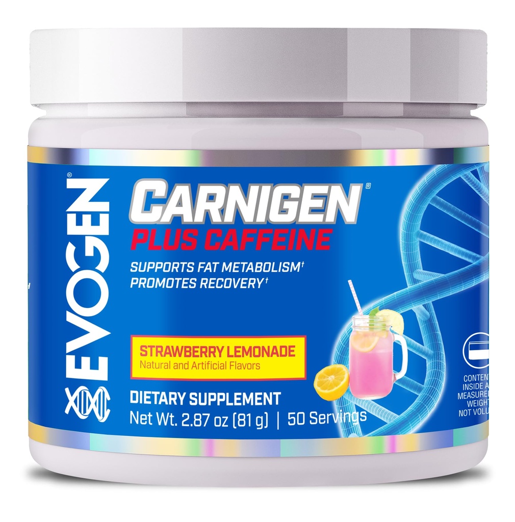 Evogen Carnigen Plus καφεΐνη - Premium Carnitine σκόνη 