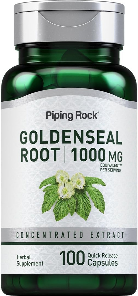 Piping Rock Goldenseal Root Κάψουλες 