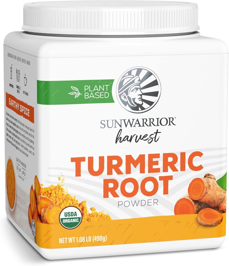 Sunwarrior Organic Turmeric Root Powder 