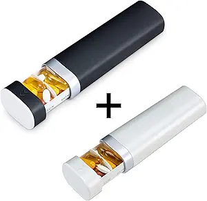 Weekly Pill Organizer 7 Day, Betife Daily Pill Box, Travel Pill Case, Χαριτωμένο Hill Holder για να κρατήσει βιταμίνες, φάρμακα, συμπληρώματα, χάπια Organizer