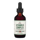 Διπλά συμπληρώματα ξύλου Liquid Vitamin B Complex - 2 Μήνες προσφοράς - Μέγιστη απορρόφηση - B3, B6, B7 (Biotin), B9, και βιταμίνη B12 - Cherry Flavor - 2 FL OZ