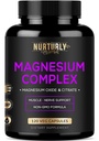 Μαγνήσιο Citrate & Oxide 500mg Complex Supplement - Υψηλή Απορρόφηση Μέγιστη δύναμη - Βοηθά στην υποστήριξη της πυκνότητας και της δύναμης των οστών, των μυών, της ενέργειας και του ύπνου - 120 Vegan Κάψουλες