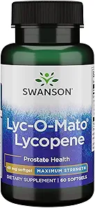 Swanson Super-Strength LYC-O-Mato Lycopene 40 Milligrams 60 Sgels