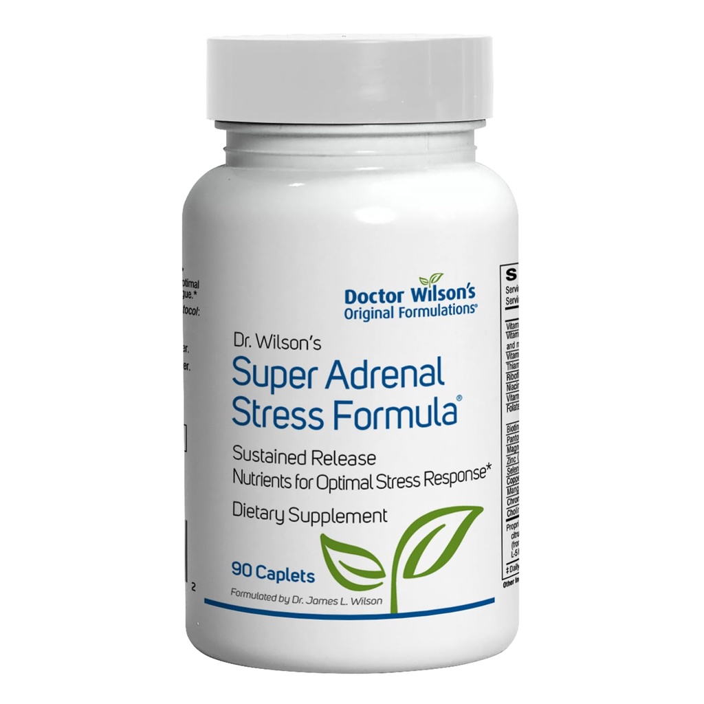Super Adrenal Stress Formula του Δρ. Wilson για την καθημερινή υποστήριξη 90 caplets
