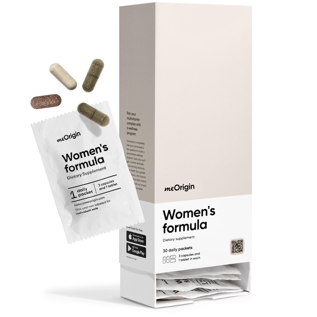 Πολυβιταμίνη για γυναίκες, All-in-One Supplement Complex με βιταμίνη B12, A, C, Biotin, D, E, Folate, Collagen – 106 θρεπτικά συστατικά για τη συνολική υγεία των γυναικών, τα μαλλιά και το δέρμα, την ενέργεια, 30 ημέρες προσφοράς