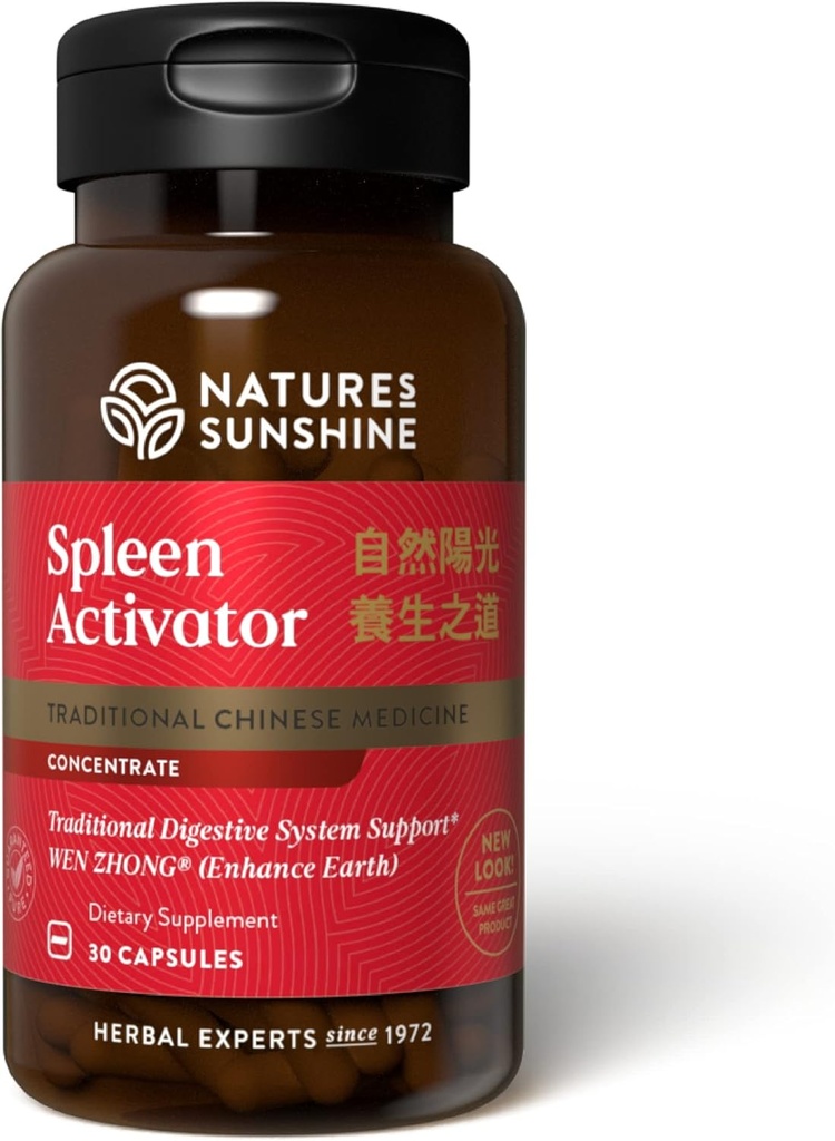 Nature's Sunshine Spleen Activator TCM συμπυκνωμένο, 30 κάψουλες