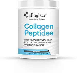 Collagen Peptides - Hydrolyzed Type 1 & 3 Collagen Powder Protein Supplement 