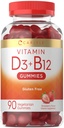 Carlyle Βιταμίνη D3 + B12 Complex Gummies 