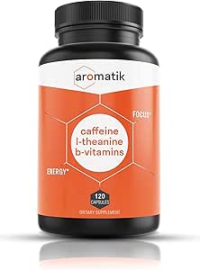 Aromatik Caffeine L-Theanine Focus Supplement 