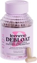 Lemme Debloat 3-σε-1 Prebiotic, Probiotic & Digestive Enzyme Capses for Bloating & Gas Relief - 2 Clinically Studied Probiotics w/5 Digestive Enzymes to Better Digetion, Women & Men, (60 Count)