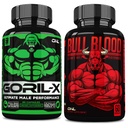 ONL Ανδρική Τεστοστερόνη Booster Bundle - GORIL-X & Bull Blood 