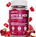 Keto ACV Gummies Advanced Weight - L0ss-,- συμπλήρωμα Keto Gummy για γυναίκες και άνδρες, με 1500MG μηλίτη μήλου και βιταμίνης B12, Vegan & Non-GMO, Detox & Cleanse, Low-Carb, 60 Count