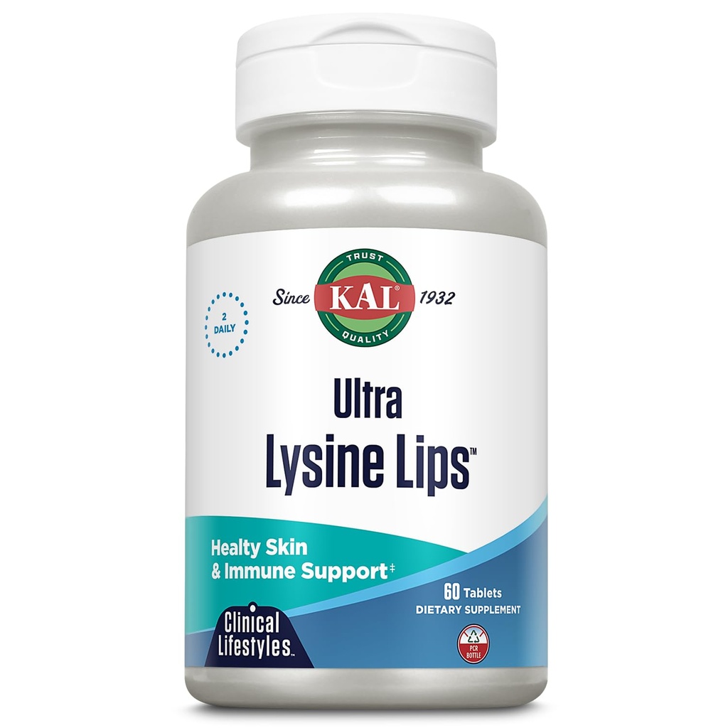 Kal Ultra Lysine Lips δισκία, 60 μέτρα