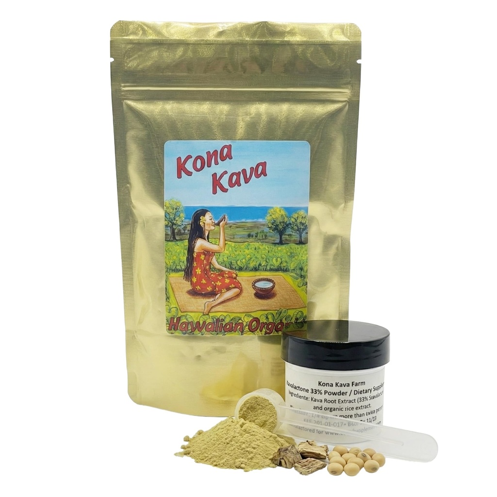 33% Kavalactone Kava Kava Extract Σκόνη (0.5 oz)
