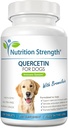 Quercetin for Dogs with Bromelain to Support Balanced Immune System, Promote Inflammatory Relief & Antioxidant Activity, Quercetin for Dog Allergies, 120 Chewable Tablets