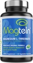Magtein - Magnesium L-Threonate Supplement, Memory, Focus, Sleep & Brain Health Formula for Men & Women, Cognitive Support for Adults, Clinically Researched - 60 Veg Capsules