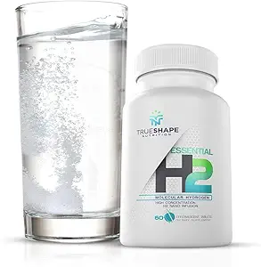 Απαραίτητα H2 Izzy Molecular Hydrogen δισκία για το συμπλήρωμα διατροφής νερού (Unflaved, 60 Servings)