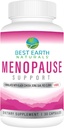 Best Earth Naturals Εμμηνόπαυση Υποστήριξη για Hot Flashs, Mood Swings, Night Sweats, Healthy Hormon Levels and More. Φτιαγμένο με μαύρο Cohosh, chasteberry & More