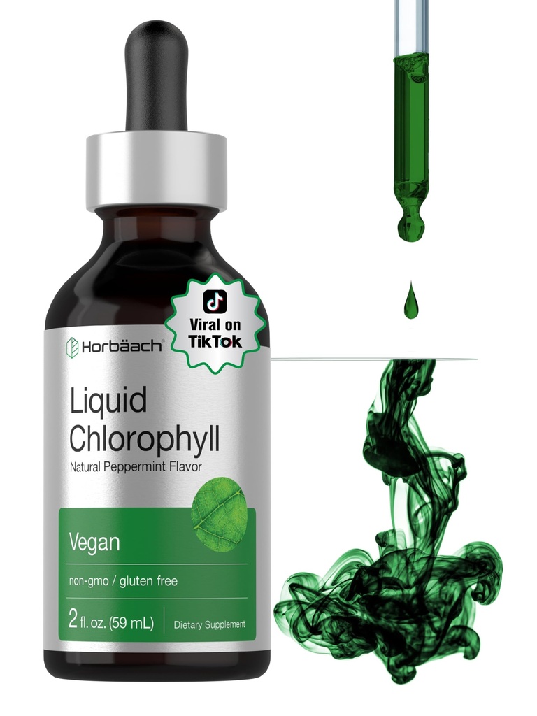 Horbäach Υγρό Chlorophyl σταγόνες 