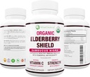 Max Strength USDA Organic Black Elderberry, Black Currant Extract & Echinacea 