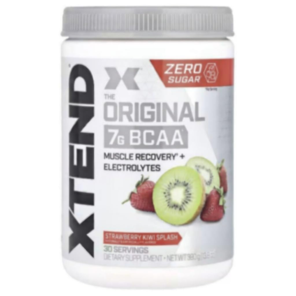Σκεύη Xtend BCAA σκόνη, διακλαδισμένη αλυσίδα Αμινοξέα, BCAAs, Φράουλα Kiwi, 30 εξυπηρετούν