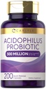 Carlyle Acidophilus Probiotic Κάψουλες για γυναίκες και άνδρες 