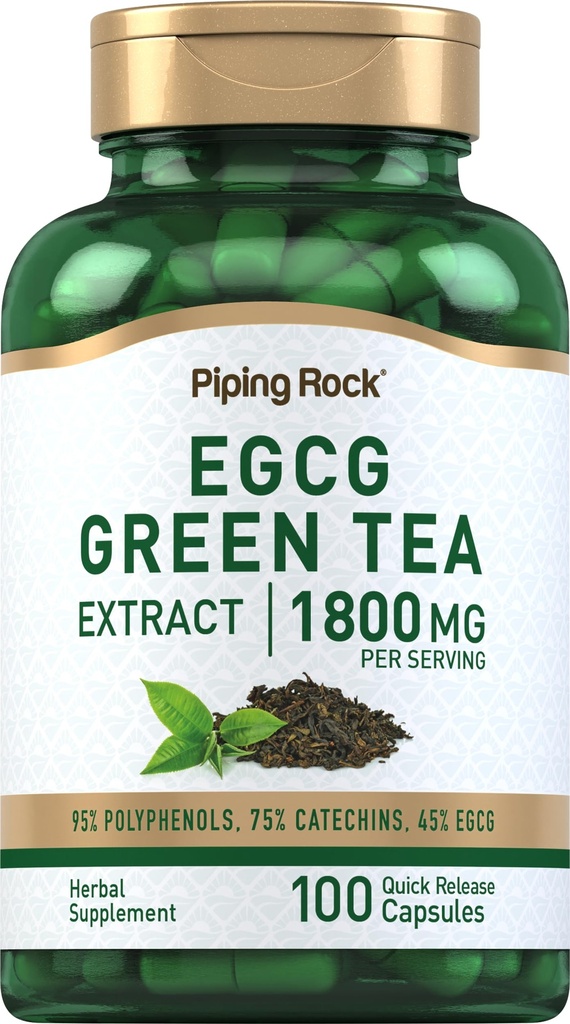 Piping Rock EGCG Green Tea Extract 1800 mg 
