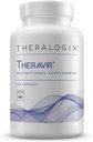 Theralogix Theravir Immune Support Supplement - Προσφορά 90 ημερών - Συμπλήρωμα υποστήριξης για γυναίκες και άνδρες - Περιλαμβάνει βιταμίνη D3, βιταμίνη C, ψευδάργυρο, Quercetin & μελατονίνη - NSF Πιστοποιημένο - 180 κάψουλες