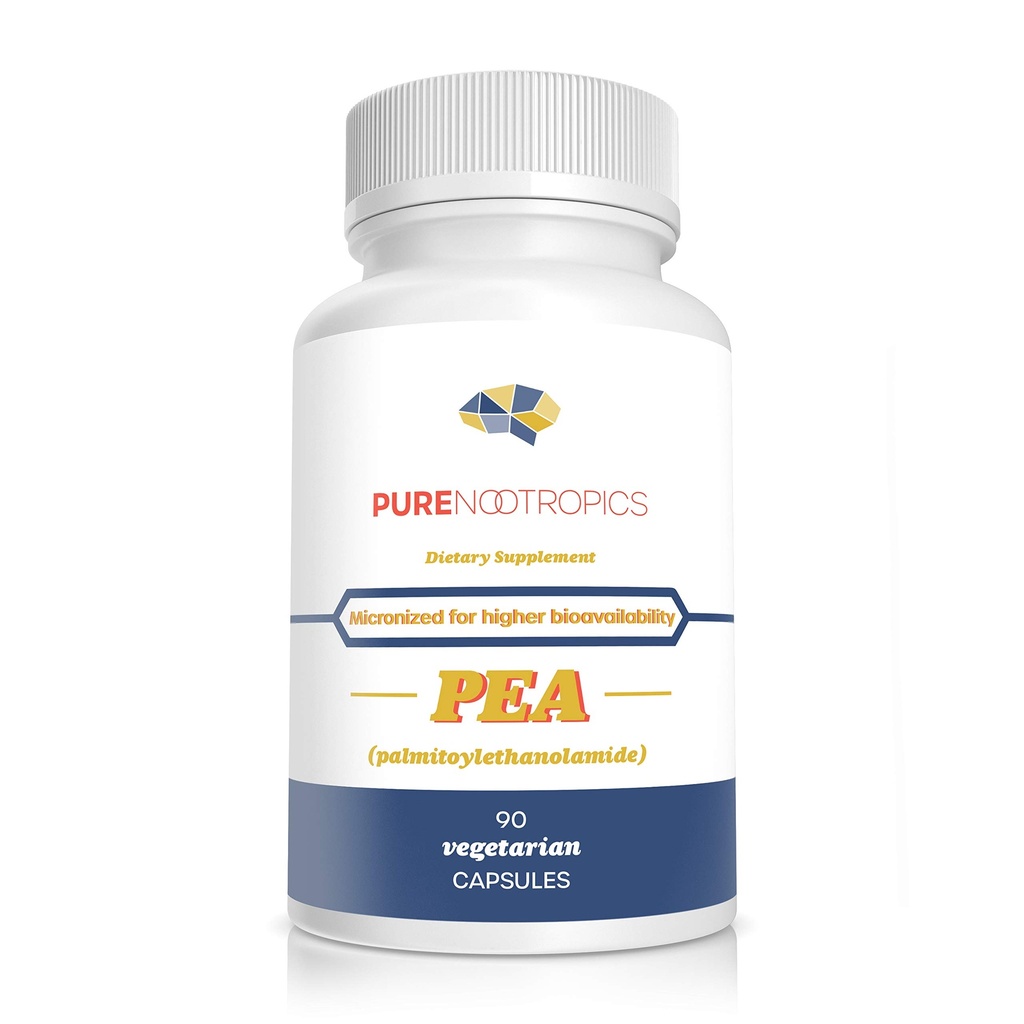 Pure Nootropics - Παλμιτοϋλοαιθανολαμίδιο (Micronized Pea) 400 mg Κάψουλες 