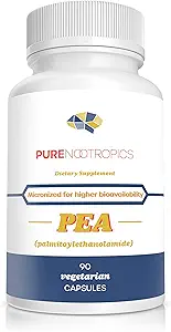 Pure Nootropics - Παλμιτοϋλοαιθανολαμίδιο (Micronized Pea) 400 mg Κάψουλες 