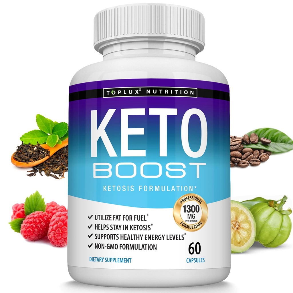 Keto Boost Diet Χάπια Ketosis συμπλήρωμα - Φυσικό εξωγενές Keto Formula Υποστήριξη Ενέργεια & Εστίαση, Προηγμένα Κετόνες για Ketogenic Diet, Keto Diet Χάπια, για άνδρες γυναίκες