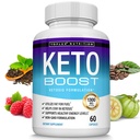 Keto Boost Diet Χάπια Ketosis συμπλήρωμα - Φυσικό εξωγενές Keto Formula Υποστήριξη Ενέργεια & Εστίαση, Προηγμένα Κετόνες για Ketogenic Diet, Keto Diet Χάπια, για άνδρες γυναίκες