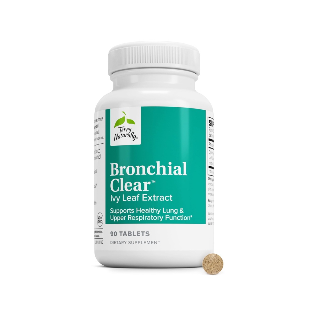Terry Naturally EuroPharma Bronchial Clear Ivy Leaf Extract 90 Tablet