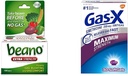 Beano Ultra 800 Count and Gas-X Μέγιστη δύναμη 250mg Simethicone 30 Count Gas Relief