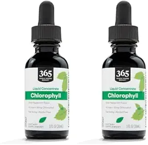 365 από το Whole Foods Market, Liquid Chlorophyl, 1 Fl Oz (πακέτο του 2)
