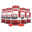 Justified Laboratories (5 Pack Trim Tummy Keto ACV Gummies Extreme 2000MG Trim Tummy Keto Gummies Apple Cider Vinegar Formed with Pomegranate Beet Buice Powder B12 Vegan Non GMO 300 Gummys