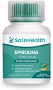Spirulina + Fibre Inulin - συμπλήρωμα βοτάνων, Spirulina Προστέθηκε Fiber Vegan δισκία για Digestive Υγεία, 600mg Spirulina, Vegan & GMO Δωρεάν (180 δισκία)