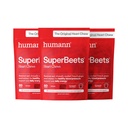 ΑνθρώπινοΝ SuperBeets Καρδιά Chews, Nitric Oxide και υποστήριξη της πίεσης του αίματος, εκχύλισμα σπόρων σταφυλιού & μη-GMO Beet Root Powder Energy, Ρόδι Berry Flavor, 180 Count