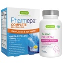 Προηγμένη πολυβιταμίνη & Pharmepa Πλήρης EPA DHA rTG Omega 3 1000mg υποστήριξη εγκυμοσύνης Bundle, από Igennus