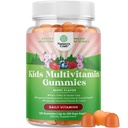Natures Craft Kids Multivitamin Gummies - Vegan Multivitamin for Kids 2+ with 14 Essential Vitamins and Minerals - Daily Gummy Multivitamins Vegan Nut Free & Non-GMO (120 Count)