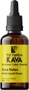 Fiji Vanua Kava RelaxTM, Pure Kava Kava συμπλήρωμα με Καταπραϋντικές Ιδιότητες, που εγχύνονται με California Poppy, Hops, Skullcap & Passionflower, Liquid Drops to Calm and Unwind