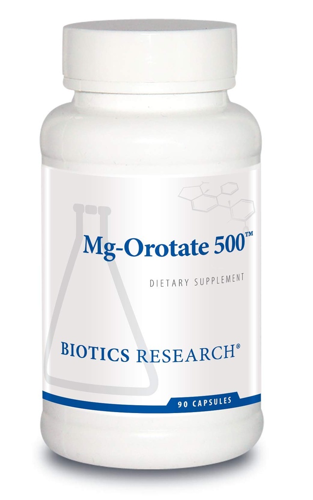 Biotics Research Mg Orotate 500mgTM Ορός Μαγνησίου - 2 κάψουλες ανά Σερβίρισμα (1000mg) - Καρδιαγγειακή Υποστήριξη Καρδιακή Υγεία, Συνολική χαλάρωση, Βελτιώνει τον ύπνο και τη μυϊκή χαλάρωση - 90 Caps