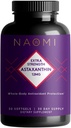 NAOMI Extra Strength Πατενταρισμένο με δίπλωμα ευρεσιτεχνίας Ασταξανθίνη 12mg συμπλήρωμα από άλγη Αλάσκας - Φυσική υποστήριξη για την υγεία του δέρματος & των ματιών, κοινή υποστήριξη - μη-GMO, χωρίς γλουτένη, 30 Softgels - 1 μήνας προσφοράς