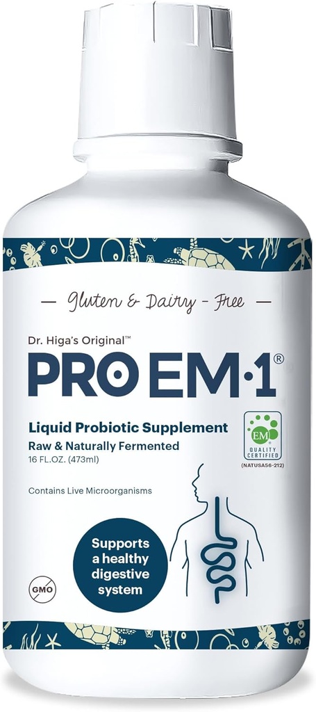 TeraGanix Organic Liquid Probiotic (30 Day Supply), Συμπληρώματα Υγείας Ούρων, Dr. Formulated for Adults & Kids, Βελτιώνει την Ανοσοποιητική Λειτουργία, Digestion & Nutrient Απορρόφηση, 6 Mil CFU/ml (16 fl oz)
